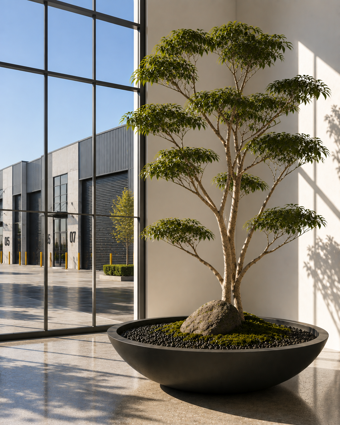 150cm QuarterLite Bowl with Cloud tree