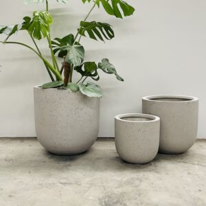 Short U Pot - Poly Terrazzo