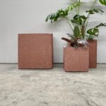 Soft Edge Cube - Poly Terrazzo