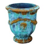 Anduze Urn - Traditional Copper Rust 70cm
