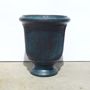 Anduze Urn - Striped Copper Sealed