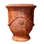 Anduze Urn - Traditional Rust 100cm