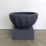 Bowl & Base - Fibrestone Scallop 80cm