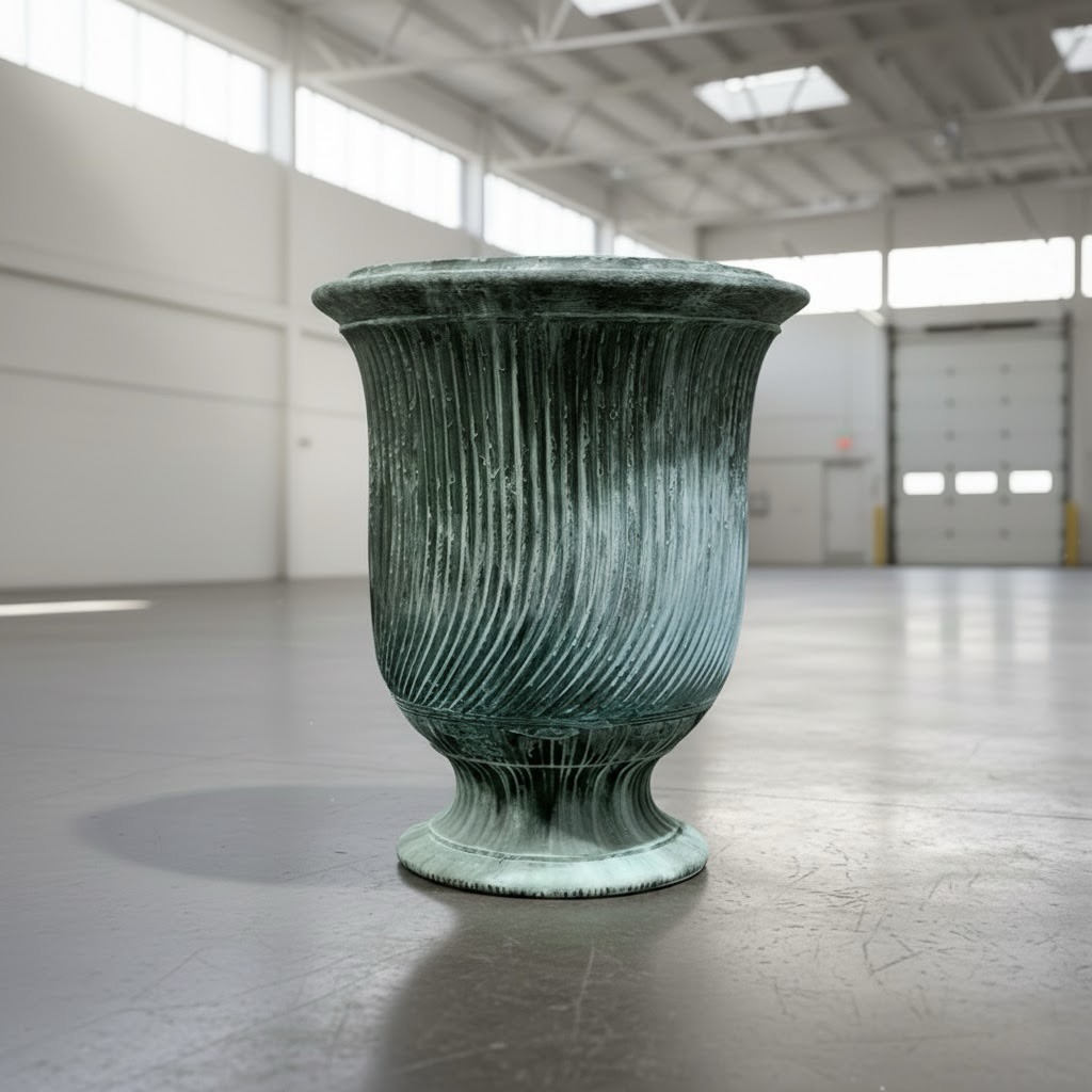 Anduze Urn - Copper Striated - Image 2