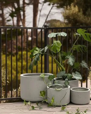Jnr Tube Planter - Poly Terrazzo