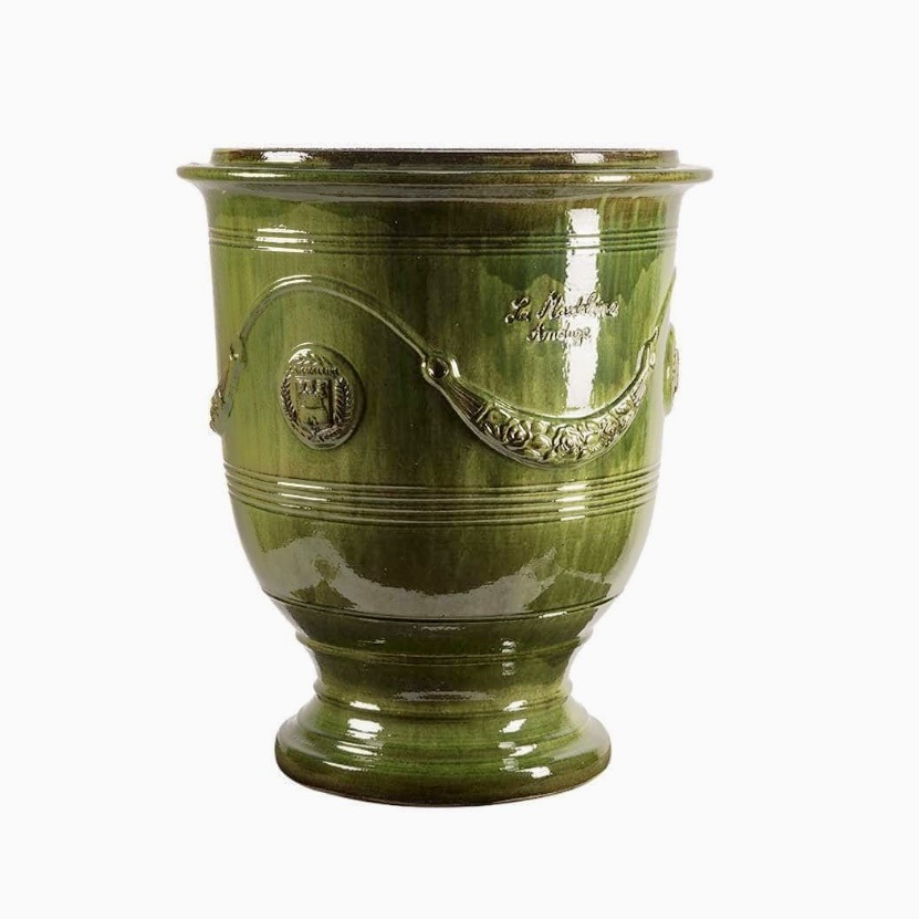 Anduze Urn - Authentic Emaill'e de Verd - Image 2