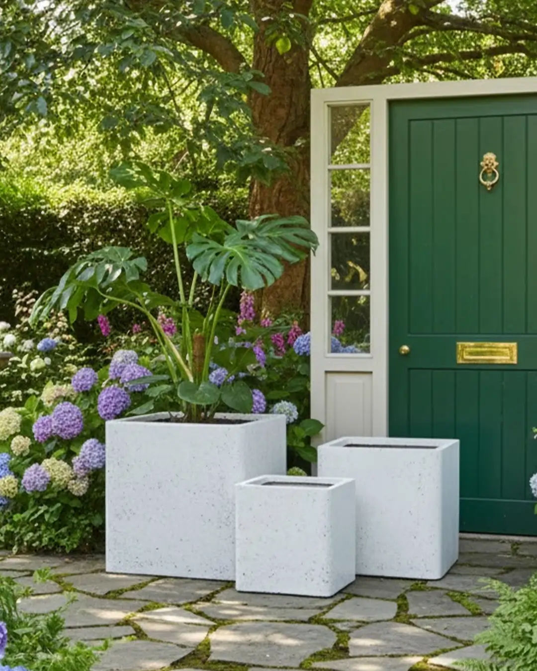 Soft Edge Cube - Poly Terrazzo