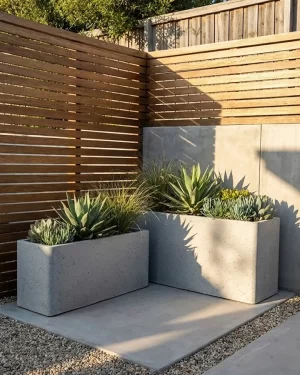 Soft Edge Planterbox - Poly Terrazzo