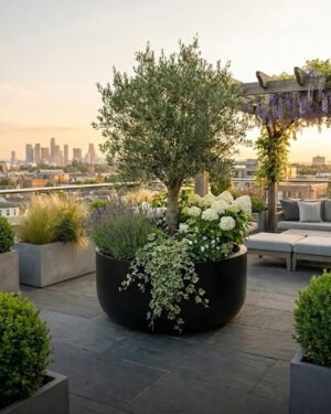 XL Low Bowl 120cm - Polystone