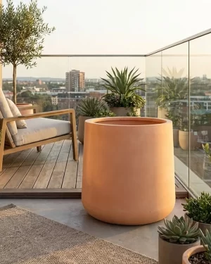 Middle Rounds - Terracotta Finish