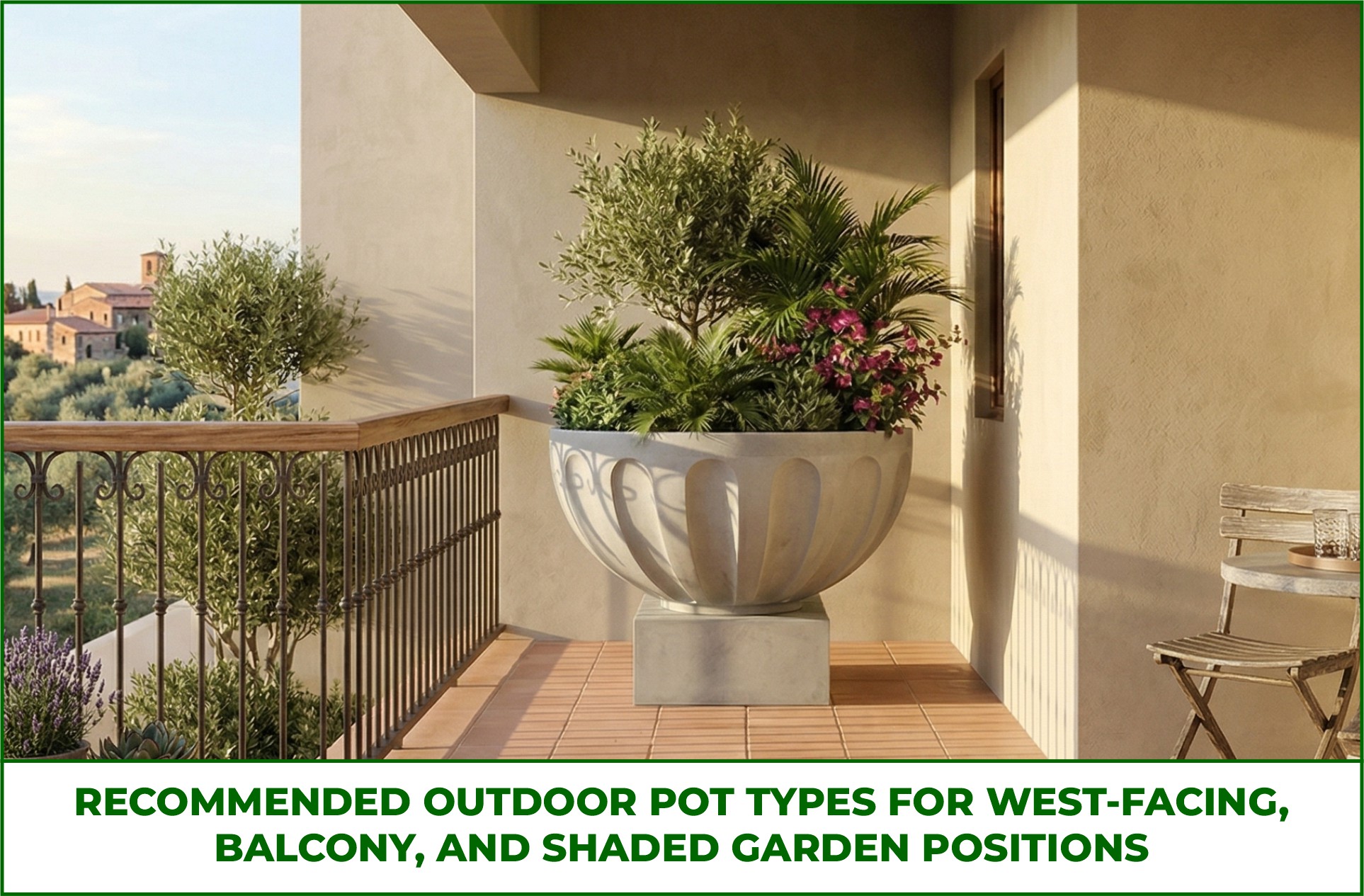 balcony planters